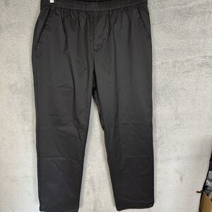 S Adidas Rain Pants Mens Medium Black Pull On Wind‎ Golf Athletic
